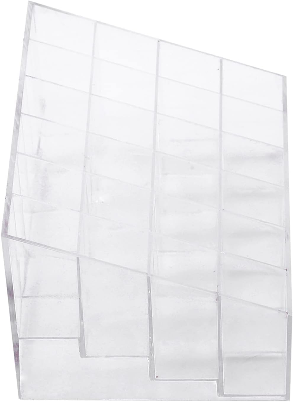 24 Grid Plastic Makeup Organizer Storage Box Cosmetic Box Lipstick Jewelry Box Case Holder Display S