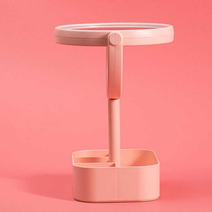 Portable Rechargeable Makeup Mirror with LED Lights | Perfect for Travel & Daily Use