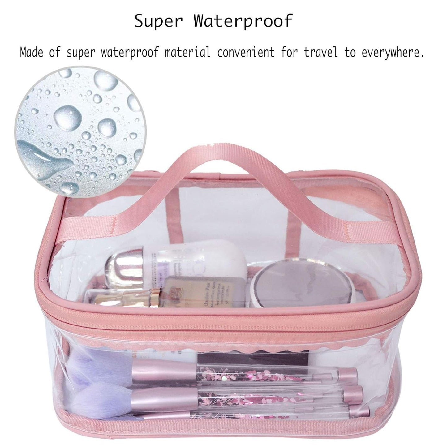 Cosmetic Portable Makeup Pouch Waterproof Travel Hanging Organizer Bag