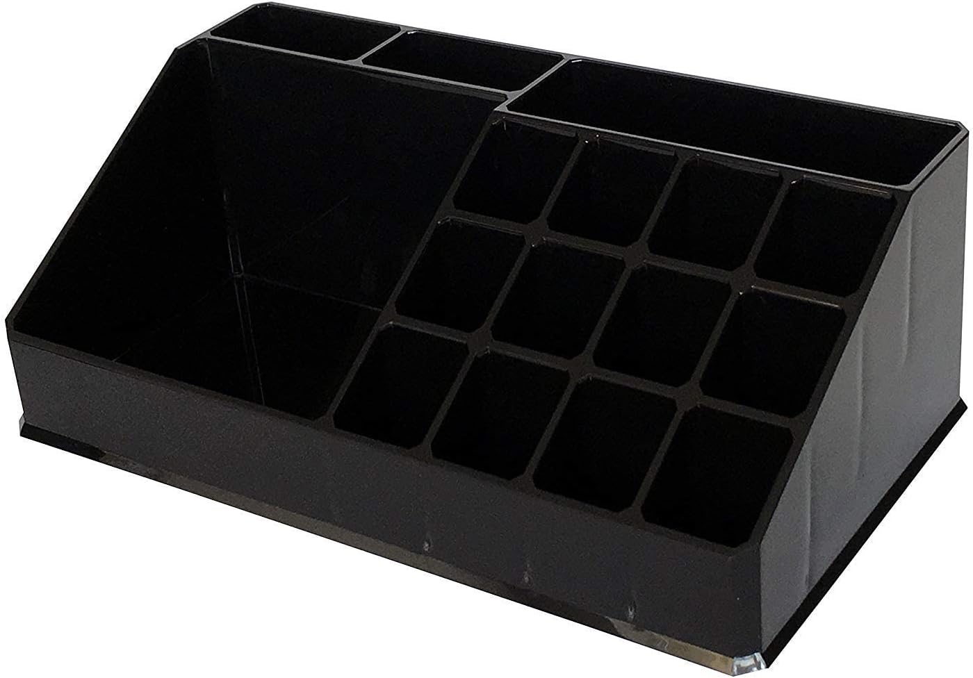 Premium Makeup Organizer - Stylish Storage Solution For Lipsticks, Cosmetic Brushes, Eyeliners, And Nail Polishes