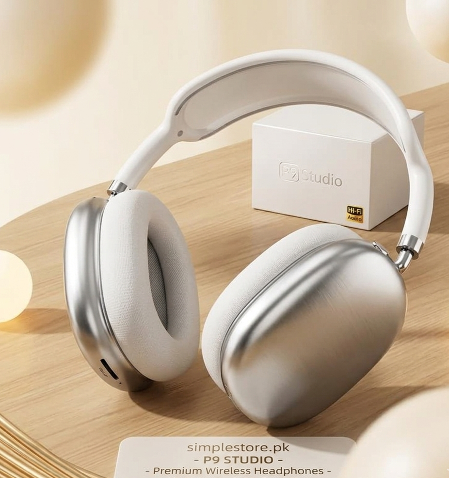 Simple Store | P9 Wireless Bluetooth Headphones with Hi-Fi Audio & SD Card Slot