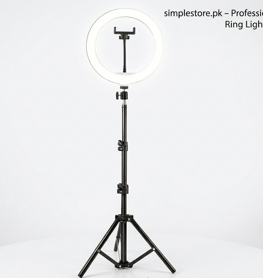 Simple Store | Professional LED Ring Light Kit with Adjustable Tripod Stand