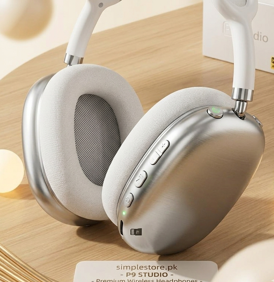 Simple Store | P9 Wireless Bluetooth Headphones with Hi-Fi Audio & SD Card Slot