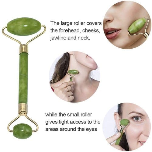 Jade Glow Facial Roller & Gua Sha Set