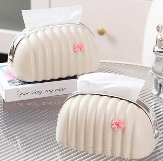 Simple Store | Luxury Coppy/Clasp Style Tissue Box Holder
